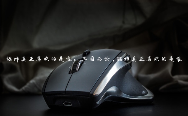 貂蝉真正喜欢的是谁，三国而论,貂蝉真正喜欢的是谁