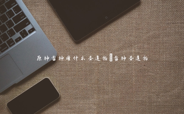 原神雷神用什么圣遗物_雷神圣遗物