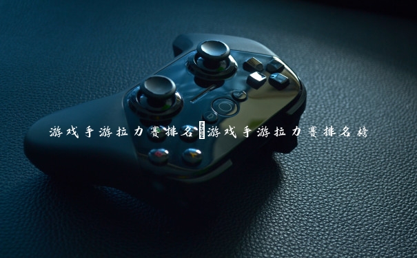 游戏手游拉力赛排名　游戏手游拉力赛排名榜