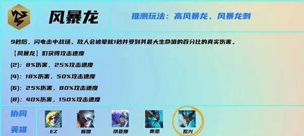 《云顶之弈》风暴龙转职攻略：早期召唤巨龙，连胜提升战斗力