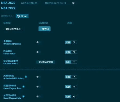 NBA 2K22比赛时间修改技巧：修改器、游戏设置、控制台命令