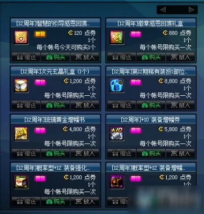 DNF黄金增幅书：强力提升道具及获取方式