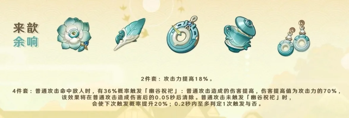 原神余音套获取攻略：4星5星套装与余音之匙获取方法
