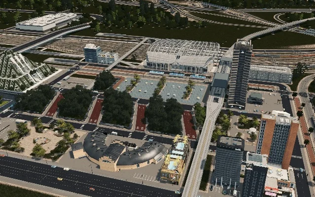 城市天际线火车道建造指南：火车站布局与运输设置技巧